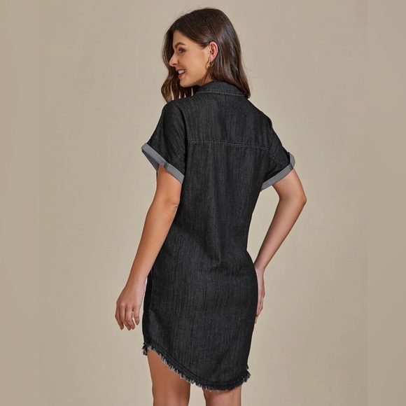 NWT luvamia Denim Dress - Picture 2 of 9